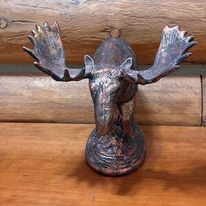 Rustic Forest Ceramic Moose
